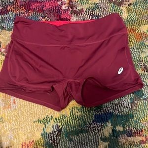 ASICS spandex shorts